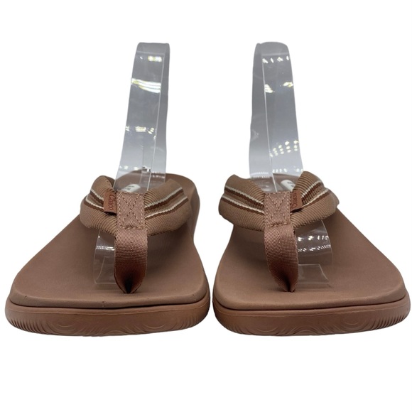 Chaco Womens Shoes Chillos Sandals Brown Flip Flop Flat Casual Comfort Size 6 - Picture 6 of 11